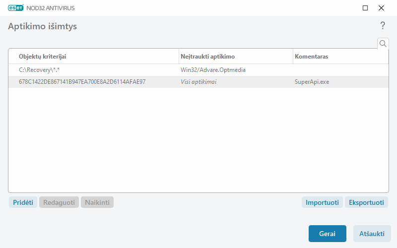 CONFIG_EXCLUDE_DETECTION