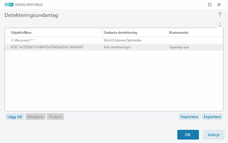 CONFIG_EXCLUDE_DETECTION