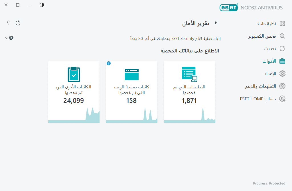 تقرير الأمان تقرير الأمان