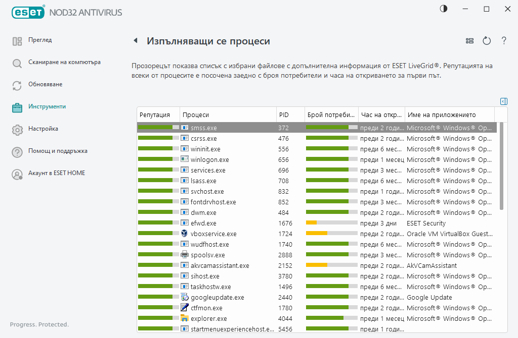 Изпълняващи се процеси