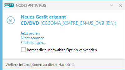 Neues Gerät erkannt