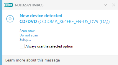 New device detected New device detected