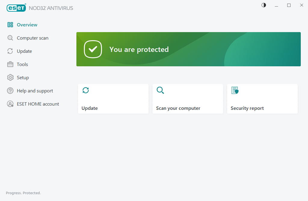 Protection status Protection status