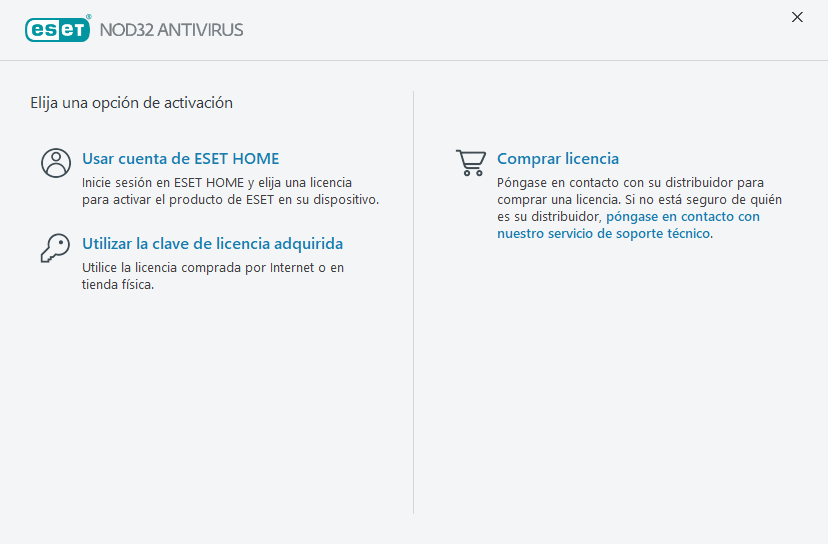Activación del producto Activación del producto