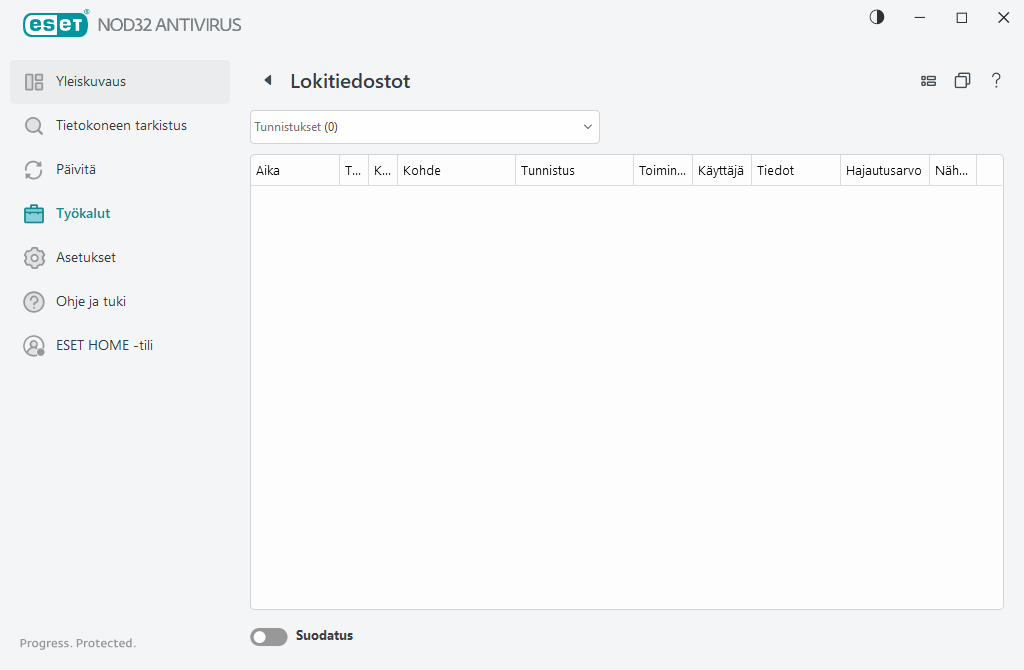 Lokitiedostot Lokitiedostot