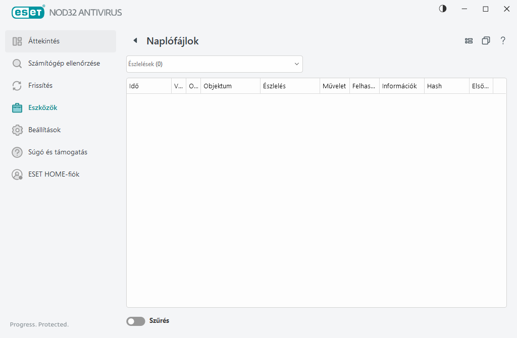 Naplófájlok Naplófájlok
