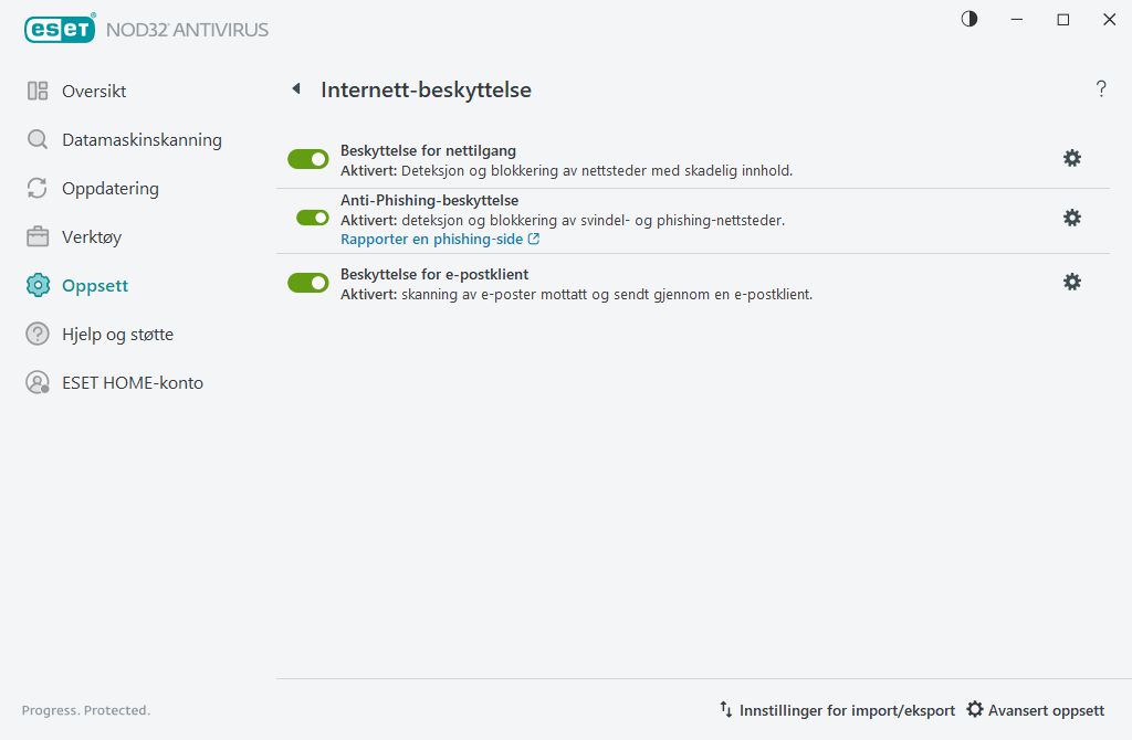 Internett-beskyttelse Internett-beskyttelse