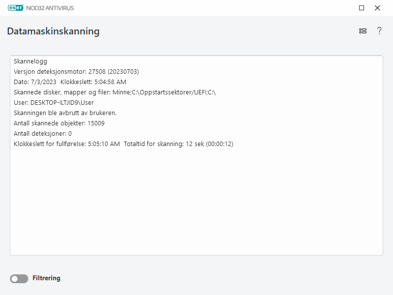 Logg for datamaskinskanning Logg for datamaskinskanning