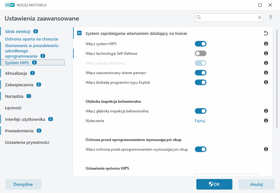 System HIPS System HIPS