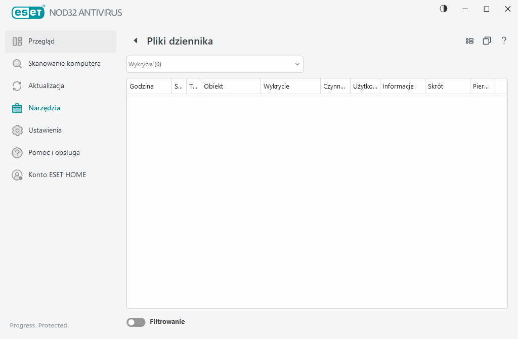 Pliki dziennika Pliki dziennika