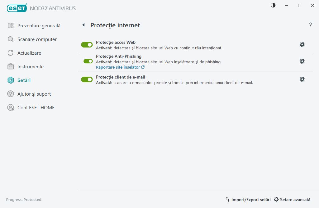 Protecție internet Protecție internet