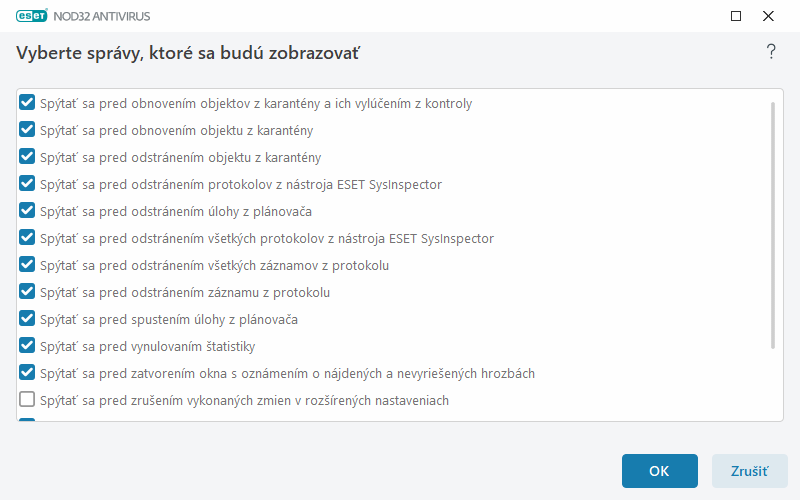 Potvrdzovacie správy Potvrdzovacie správy