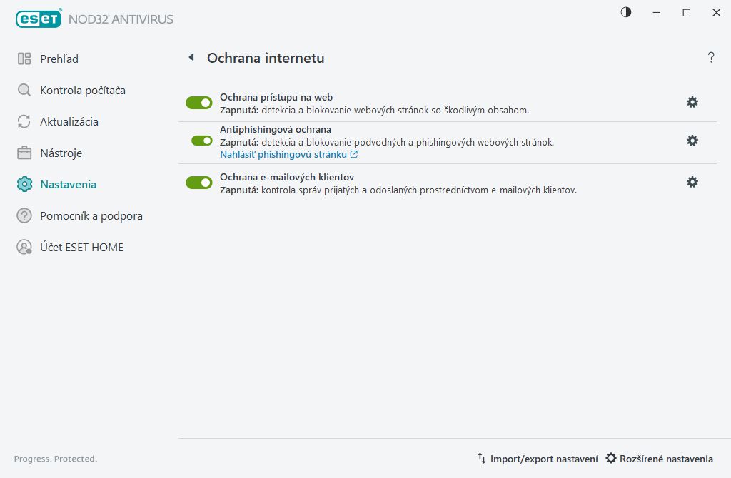 Ochrana internetu Ochrana internetu