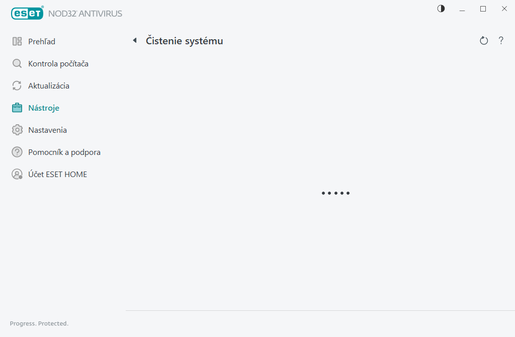 Čistenie systému Čistenie systému