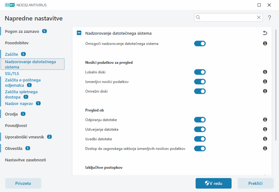 Sprotna zaščita datotečnega sistema