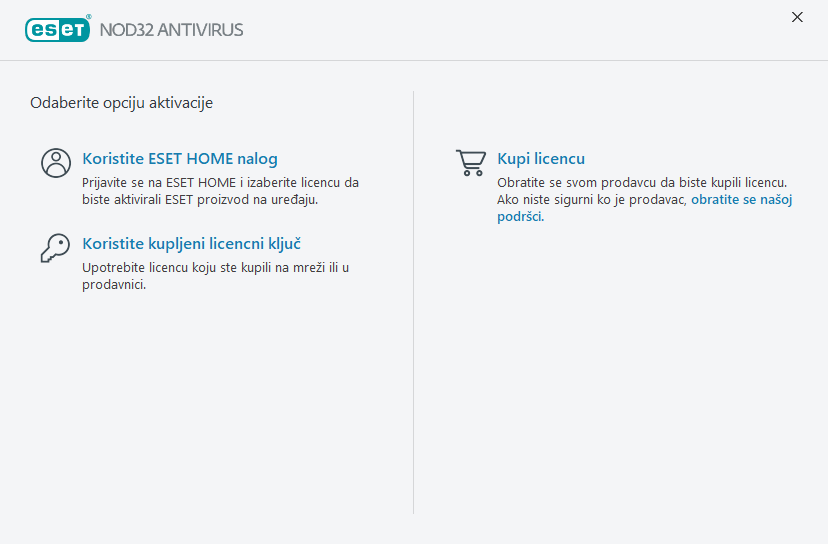 Aktivacija proizvoda Aktivacija proizvoda