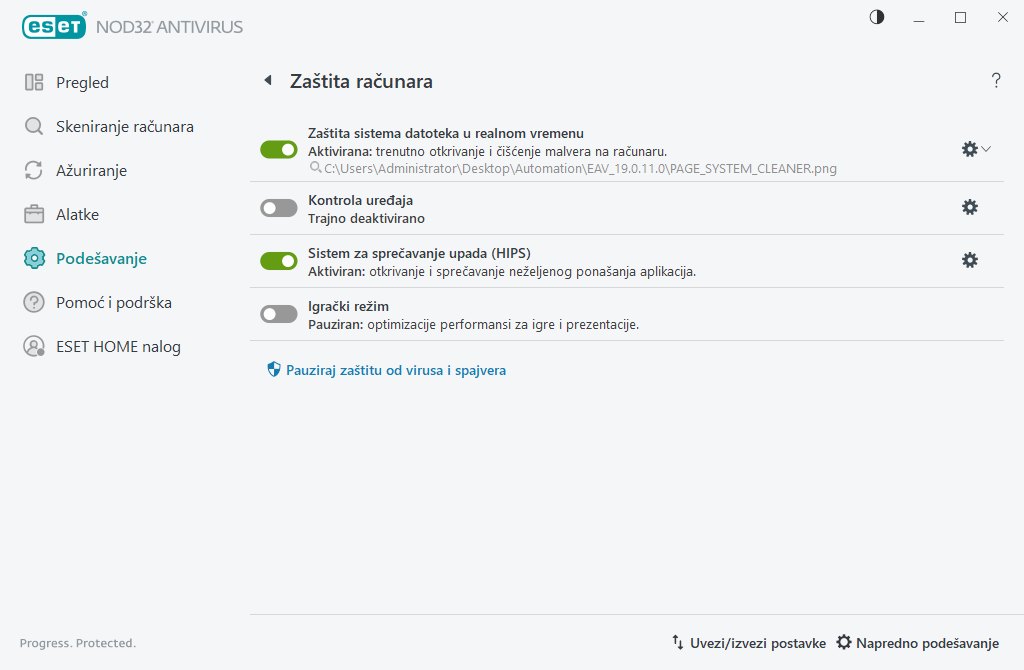 Zaštita računara Zaštita računara