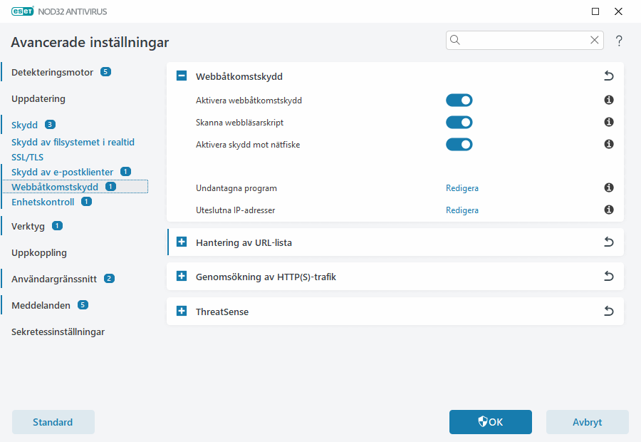 Webbåtkomstskydd Webbåtkomstskydd