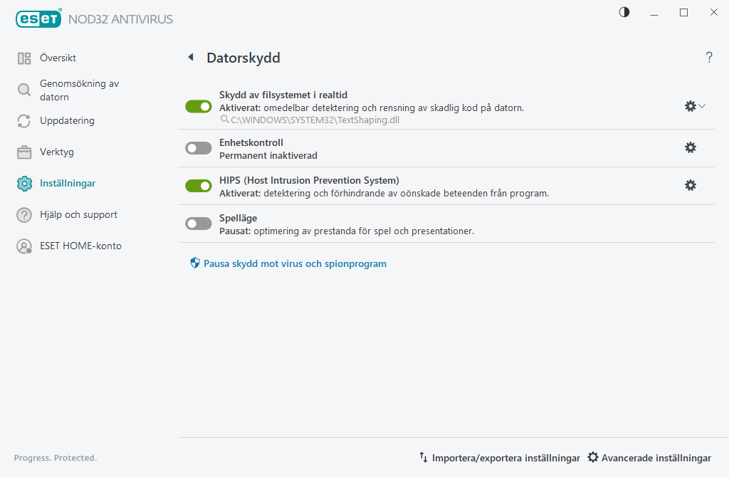 Datorskydd Datorskydd