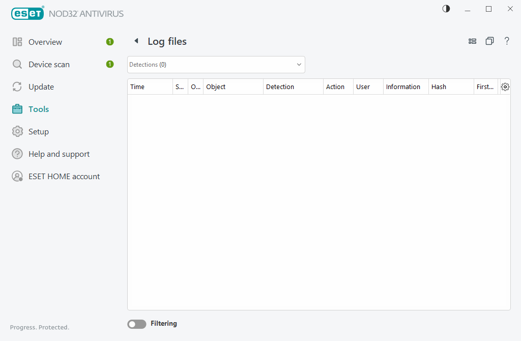 Log files