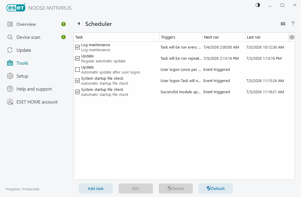 Scheduler Scheduler