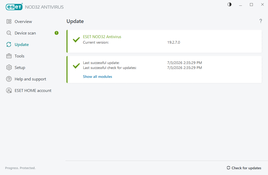 Update module Update module