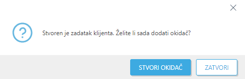 Stvori okidač.