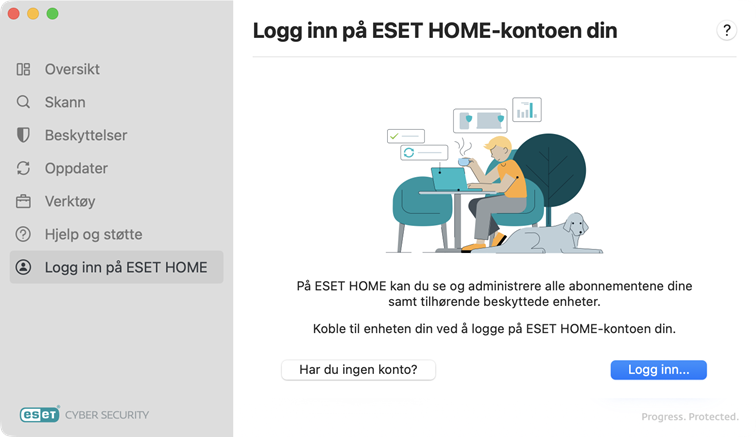 ESET HOME-innlogging ESET HOME-innlogging