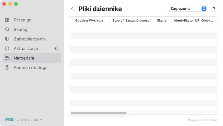 Pliki dziennika