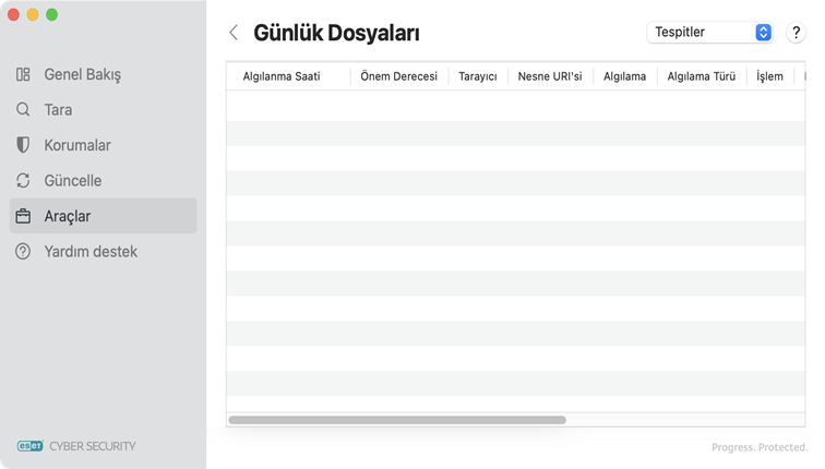 Günlük dosyaları Günlük dosyaları
