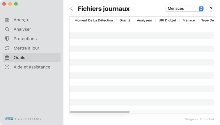 Fichiers journaux