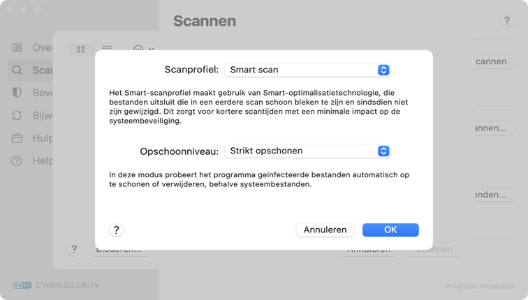 ESET Cyber Security-scanprofiel ESET Cyber Security-scanprofiel