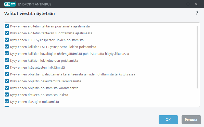 Vahvistusviestit Vahvistusviestit