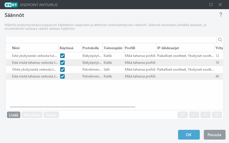 Väsytyshyökkäyssäännöt