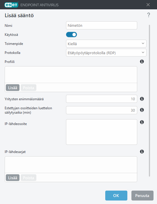 Lisää väsytyshyökkäyssääntö