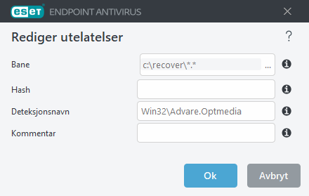 Rediger trusselutelatelse