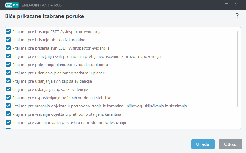Poruke potvrde