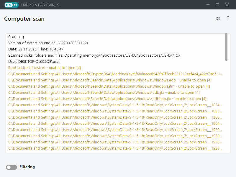 Computer scan Computer scan