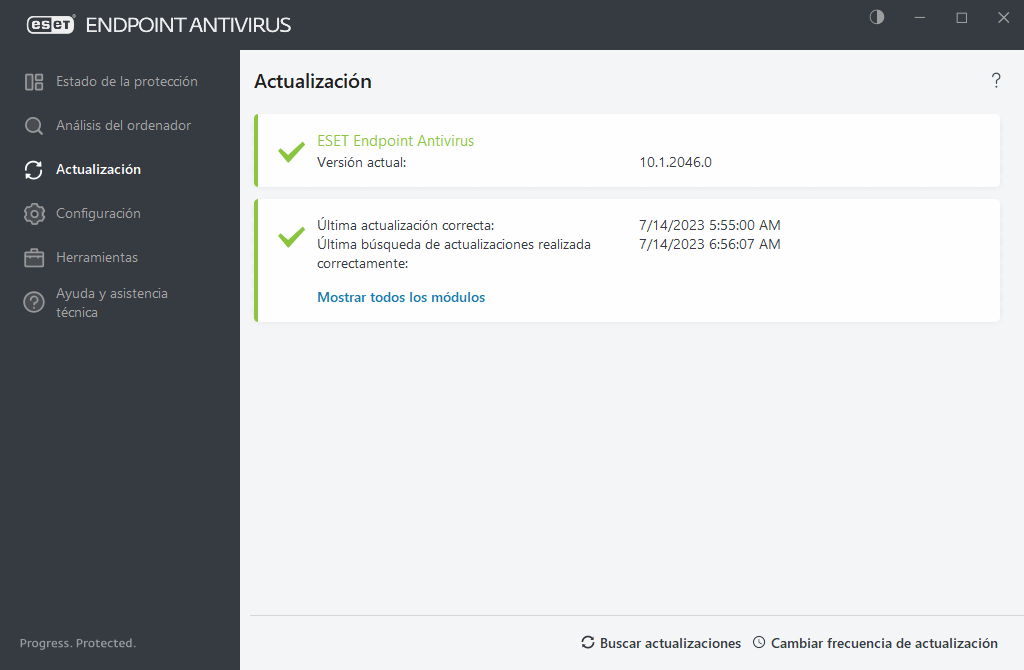 Actualización