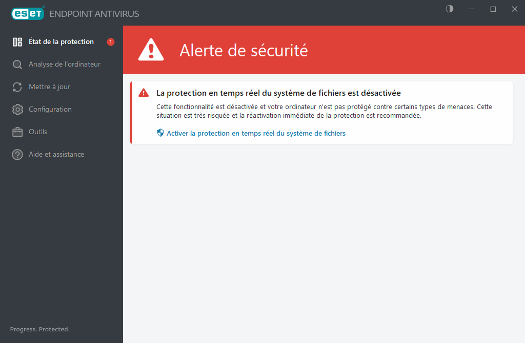 Configuration de l'ordinateur