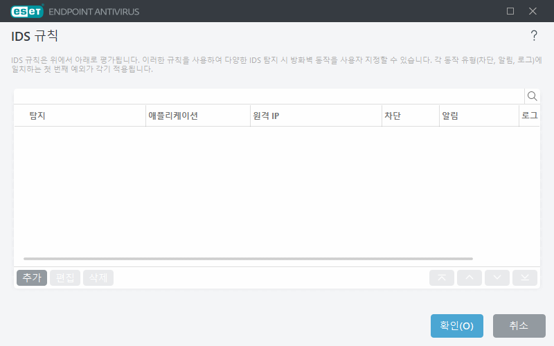 IDS 규칙