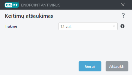 Grąžinimo laiko intervalas