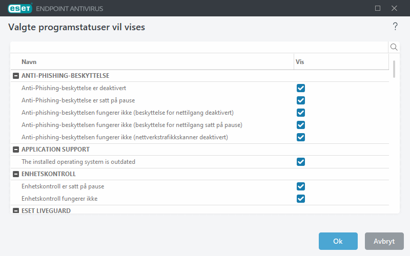 Programstatuser