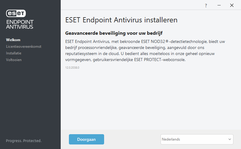 Welkom bij de installatie