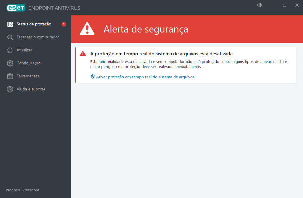 Configuração do computador