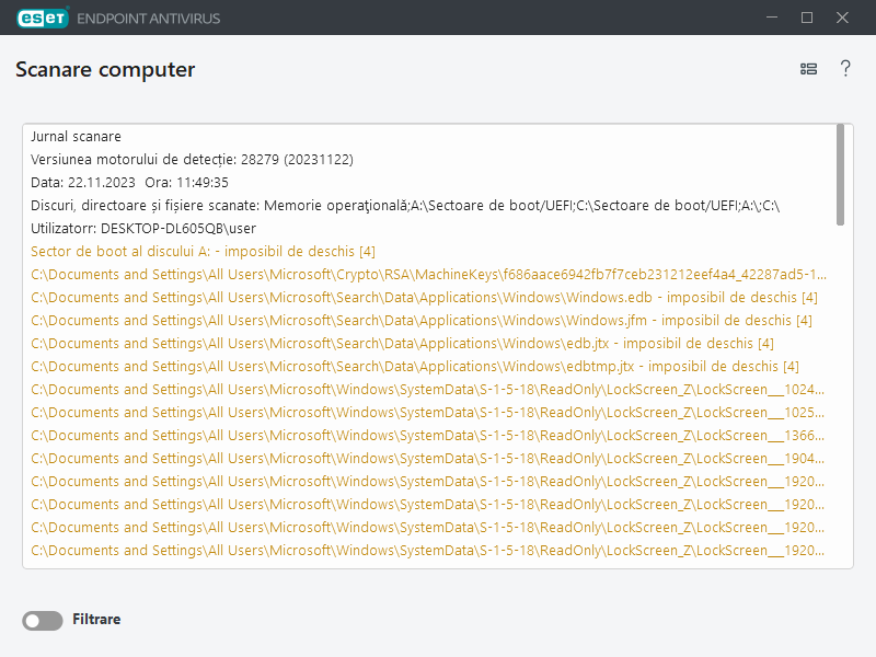 Scanare computer
