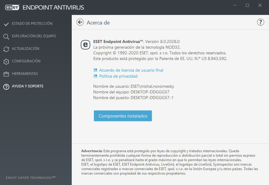 ESET Endpoint Antivirus 10.1.2046.0 download the last version for ios