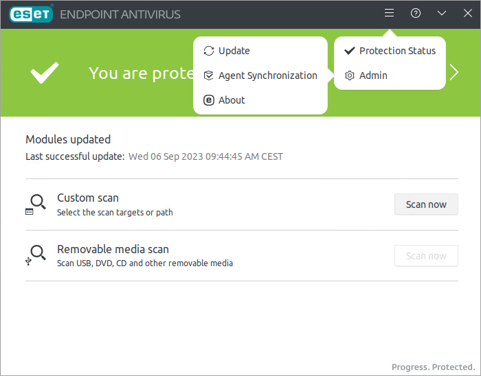 Minimalistic graphical user interface window Minimalistic graphical user interface window