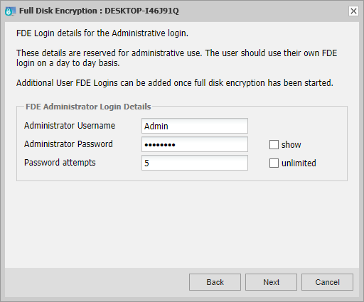 eset endpoint antivirus default password