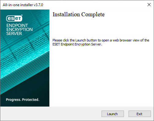 instal ESET Endpoint Security 10.1.2050.0
